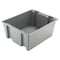 Rubbermaid Commercial Pallet Storage Container, 19 gal, 23-1/2 in W x 10 in H, Gray, High-Density Polyethylene (HDPE) FG173100GRAY - alternate 1